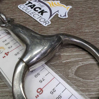 Thick Hollow Mouth Eggbutt Snaffle Bit *vgc, clean, scratches
