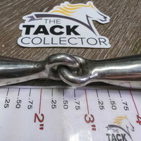 Thick Hollow Mouth Eggbutt Snaffle Bit *vgc, clean, scratches
