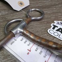 LS Sweet Iron Aregentine Western Bit *gc/fair, clean, v.rusty

