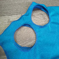 Full Face Slinky, velcro, Pull on *like new, hair
