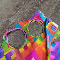 Full Face Slinky, velcro, Pull on *like new, hair
