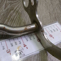 LS Low Port Western Curb Bit *gc, rusty, residue, dirty, older
