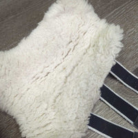 Open Front & Hind Boots, Fleece, metal tabs *gc/fair, clean, peeled, stiff, bent, rubs, scrapes
