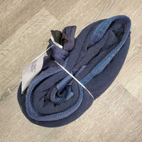 Fleece Quarter Sheet, tail *gc, clean, older, mnr holes, faded, hair, dirt, clumpy, pills
