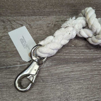 Hvy Cotton Lead Rope, Bull Snap *xc, clean & stains
