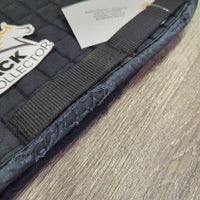 Thick Quilt Jumper Saddle Pad *gc/fair, clean, v.faded, thin/holey edges, rubs, pills, hairy
