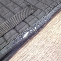 Thick Quilt Jumper Saddle Pad *gc/fair, clean, v.faded, thin/holey edges, rubs, pills, hairy
