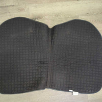 Thick Quilt Jumper Saddle Pad *gc/fair, clean, v.faded, thin/holey edges, rubs, pills, hairy
