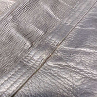 Thick Leather Half Chaps *gc/fair, dirty, rubs, scrapes, curled seams, older, mnr unstitched seams & edges
