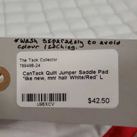 Quilt Jumper Saddle Pad *like new, mnr hair
