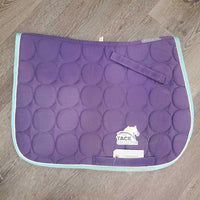 Quilt Jumper Saddle Pad *gc/fair, dirty, hair, faded, pilly, stained, rubs
