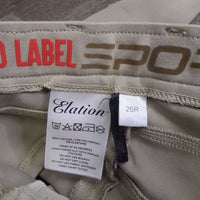 Euro Seat Breeches, grippy knees *gc, mnr discolored seat & legs, marks & edge rubs/pills
