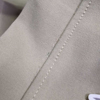 Euro Seat Breeches *gc, seam puckers, seat: discolored, rubs & pilly, undone stitching
