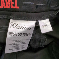 Euro Seat Breeches, grippy knees *gc, rubs & pills, holey seam edges, threads
