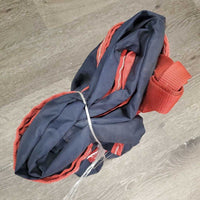 Show Rain Sheet NOT FOR TURNOUT, tail, bag *gc, wpf, dirty, mnr stains, faded, puckers, melted, rust
