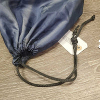 Show Rain Sheet NOT FOR TURNOUT, tail, bag *gc, wpf, dirty, mnr stains, faded, puckers, melted, rust
