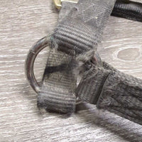 Thick Nylon Halter *gc/fair, v.faded, dirty, rubs, frays, threads, older
