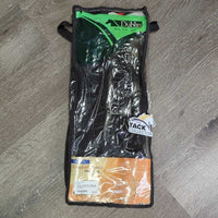 Pr Suede Half Chaps, bag *xc/vgc, mnr dirt, hair, SHEDDING

