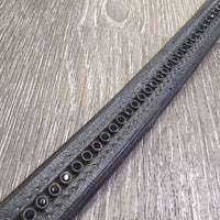 Padded Bling Browband *vgc, mnr dirt, scrapes & rubs

