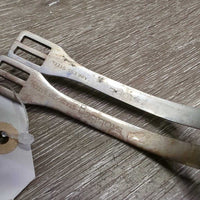 "Special" Smooth Rowel Dressage Spurs *gc, v.dirty
