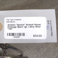 "Special" Smooth Rowel Dressage Spurs *gc, v.dirty
