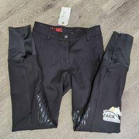 Euro Seat Breeches *vgc, mnr unstitched seams, rubs, hair, pills & rubs, curled inner waist

