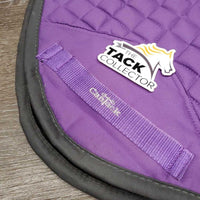 Quilt Jumper Saddle Pad *vgc, mnr hair, dirt, residue, puckers
