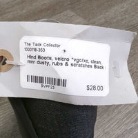Hind Boots, velcro *vgc/xc, clean, mnr dusty, rubs & scratches
