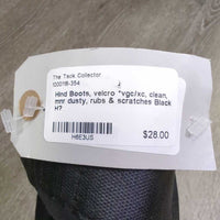 Hind Boots, velcro *vgc/xc, clean, mnr dusty, rubs & scratches
