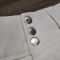EuroSeat Breeches, Bling *gc, mnr stains, undone stitching, seam puckers, dingy, older, cracking stickies
