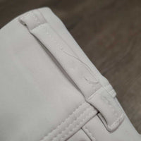 EuroSeat Breeches, Bling *gc, mnr stains, undone stitching, seam puckers, dingy, older, cracking stickies
