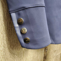Show Jacket, leather? trim, garment bag *vgc, dirty
