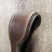 "Week Monday" FS Rsd Padded Monocrown Bridle, Rubber Reins *gc, NO Flash, dirty, Missing Logo, loose keepers, scrapes, bent, dent, stains, rubs
