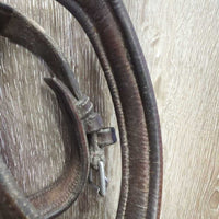 Rsd/Padded Monocrown Bridle *fair, NO Cheeks, older, MOLDY, dirty, v.tight keepers, rubs, faded
