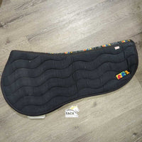 Thin Quilt English Half Pad *vgc, hair, dusty, stain
