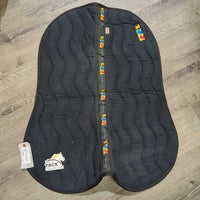 Thin Quilt English Half Pad *vgc, hair, dusty, stain
