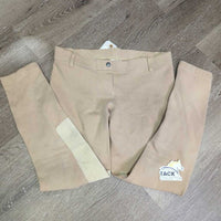 Hvy Cotton Breeches, Pull On *gc, v. mnr hair, stains?, pills, rubs, faded, older
