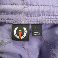 JUNIORS Pull On Cotton Riding Tight Breeches, drawstring *gc, stains, rubs, pills, seam rubs

