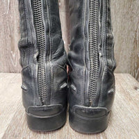 Pr Field Boots, pr black forms *vgc, mnr hair, dirt, cuts, rubs, puckered els, threads, L- curled heel
