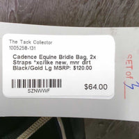 Bridle Bag, 2x Straps *xc/like new, mnr dirt
