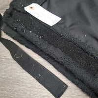 Fleece Lined Shoulder Guard, rolled edge, bag *vgc, mnr dirt, hair, shavings, smell
