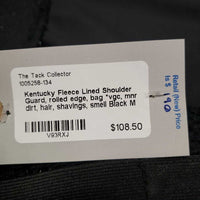 Fleece Lined Shoulder Guard, rolled edge, bag *vgc, mnr dirt, hair, shavings, smell
