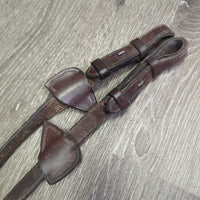 Rsd/FS Cotton Web Reins *gc, stiff, mnr film, dirt, uindone stitching & bent ends
