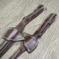 Rsd/FS Cotton Web Reins *gc, stiff, mnr film, dirt, uindone stitching & bent ends
