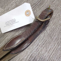 Rsd/FS Cotton Web Reins *gc, stiff, mnr film, dirt, uindone stitching & bent ends

