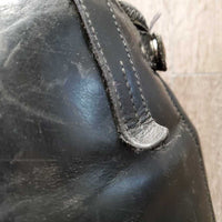 Lined Field Boots, 2 Gold Ariat forms *gc, older, clean, repaired/extended, separated toe, sticky zips, mnr dirt, older, split
