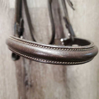 Rsd Hunter Bridle, Braided Reins *vgc, clean, mnr scraped edges, scuffs, creases & knicks
