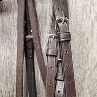 Rsd Hunter Bridle, Braided Reins *vgc, clean, mnr scraped edges, scuffs, creases & knicks
