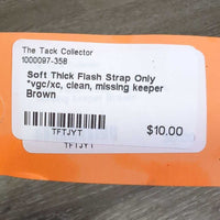 Soft Thick Flash Strap Only *vgc/xc, clean, missing keeper
