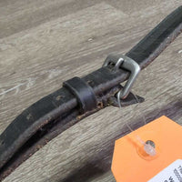 Wide Soft Flash Strap Only *gc, curled edge, clean, residue, dry & scraped edges, replaced keeper
